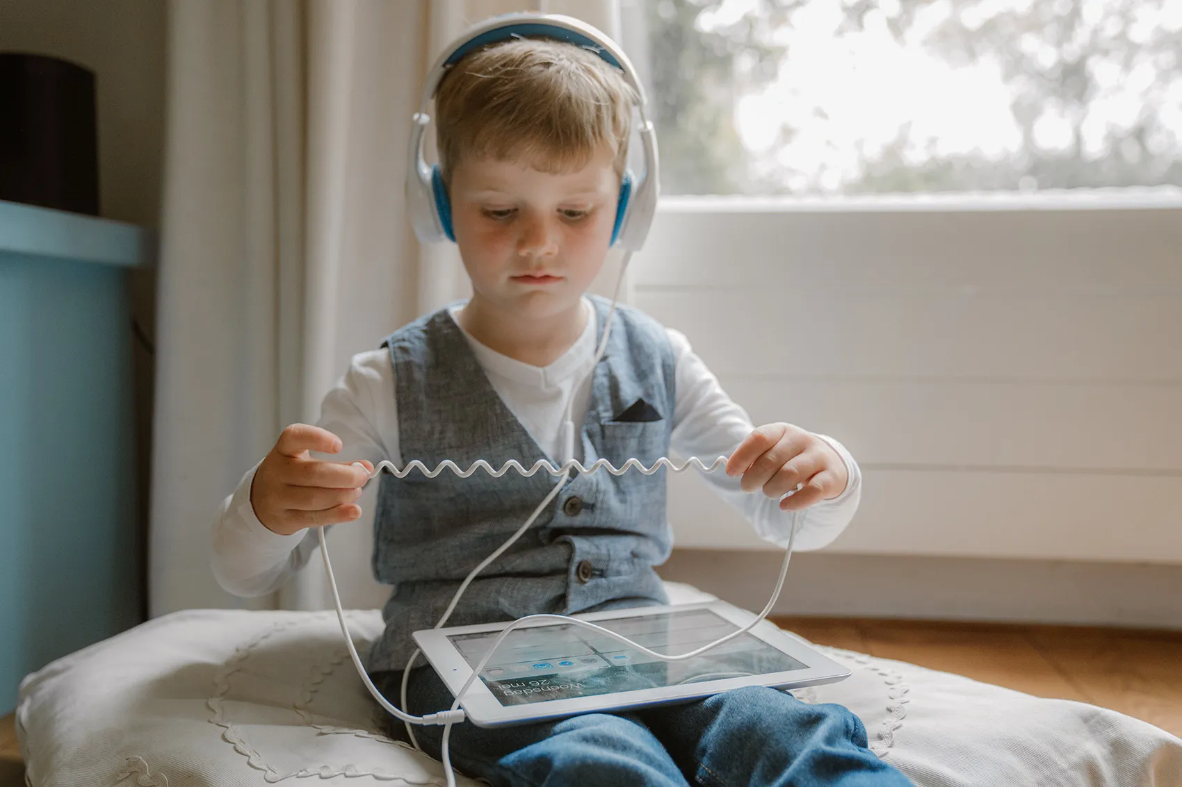 Partially Coiled Cable