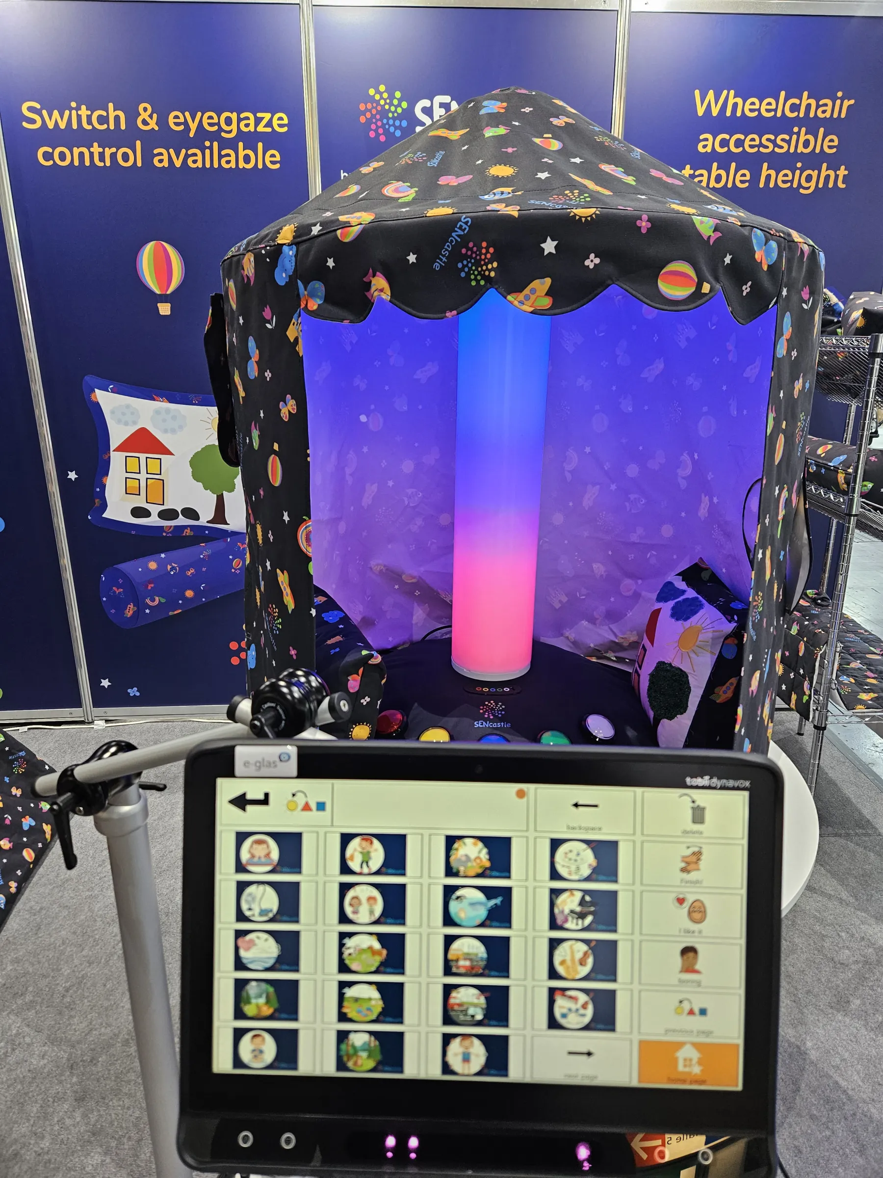 Eyegaze control via IR