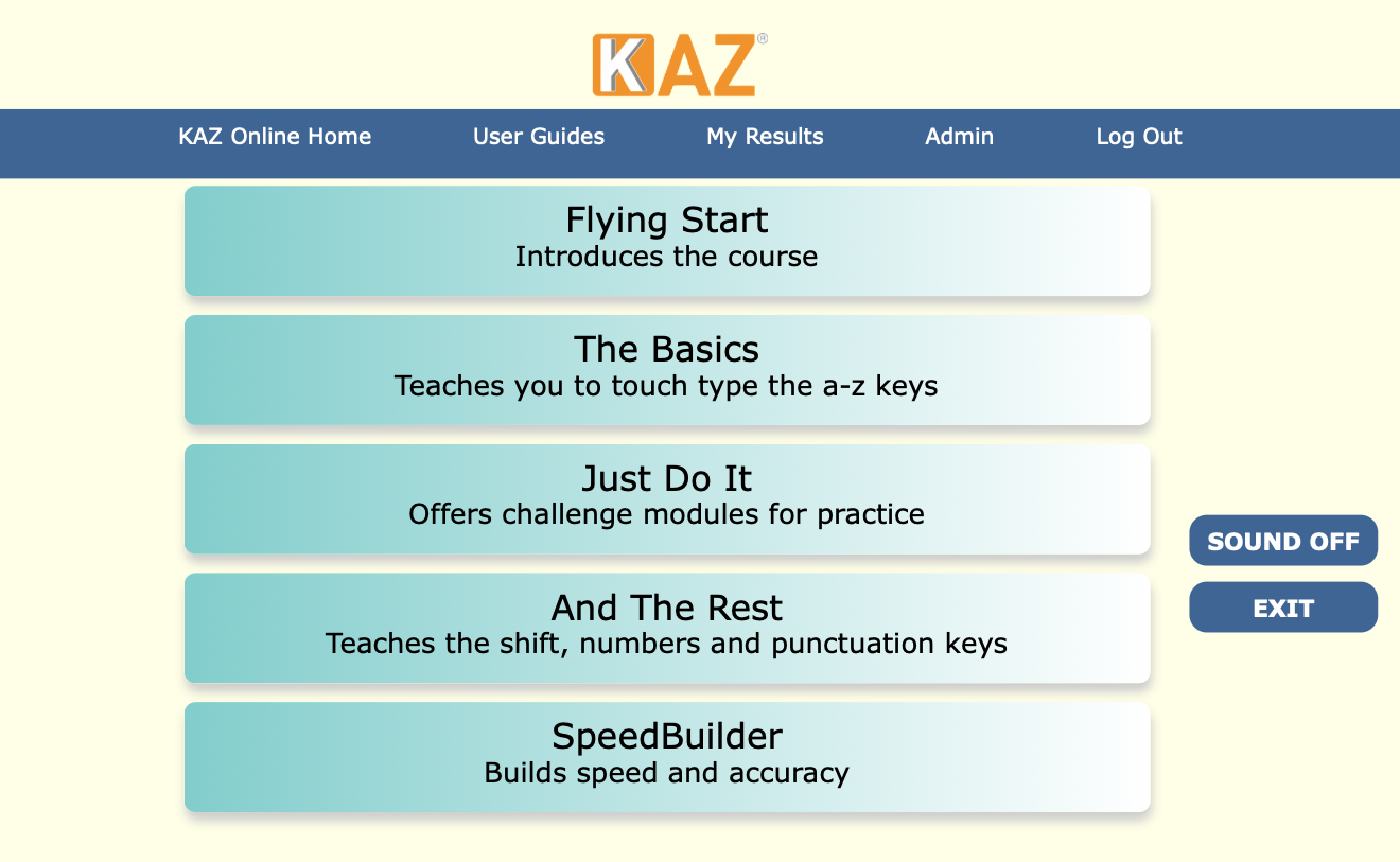 Course Home Page