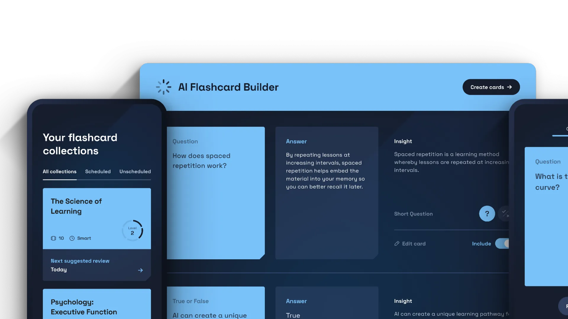 Flashcards at the speed of AI